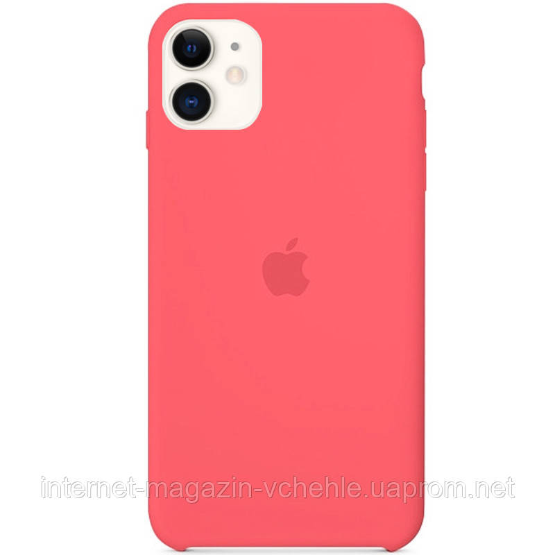 

Чехол Silicone Case (AA) для Apple iPhone 11 (6.1") (Арбузный / Watermelon red) 902021