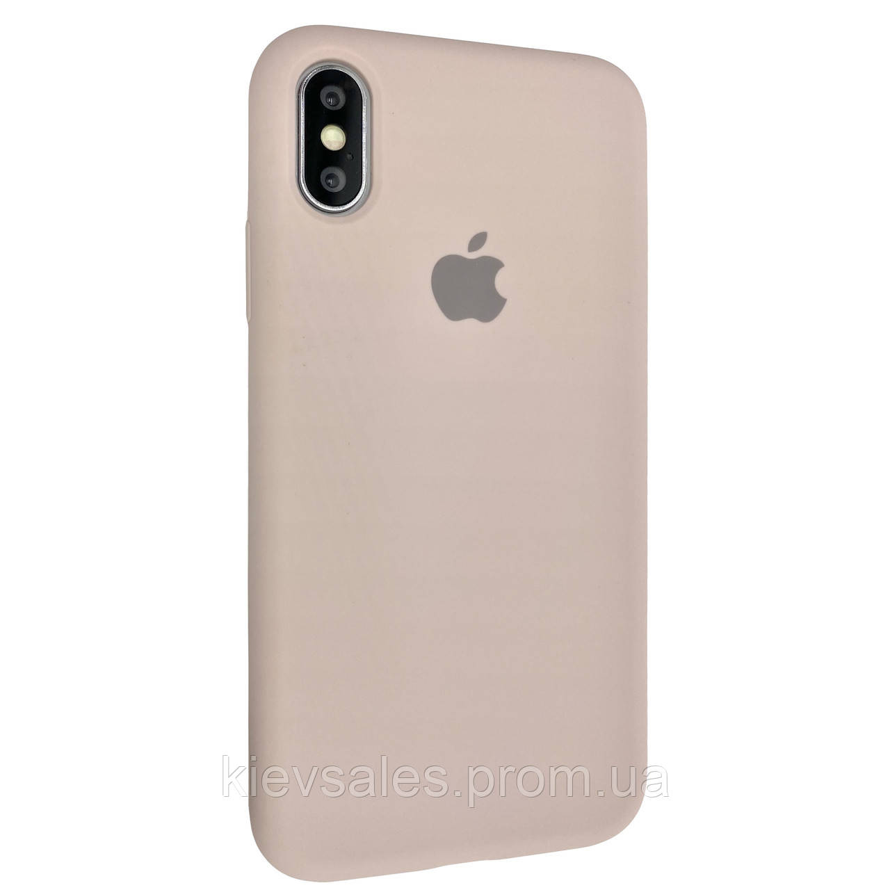 

Чехол-накладка Silicone DK Case Full Cover для Apple iPhone X XS Pink sand 06972-021, КОД: 1892476