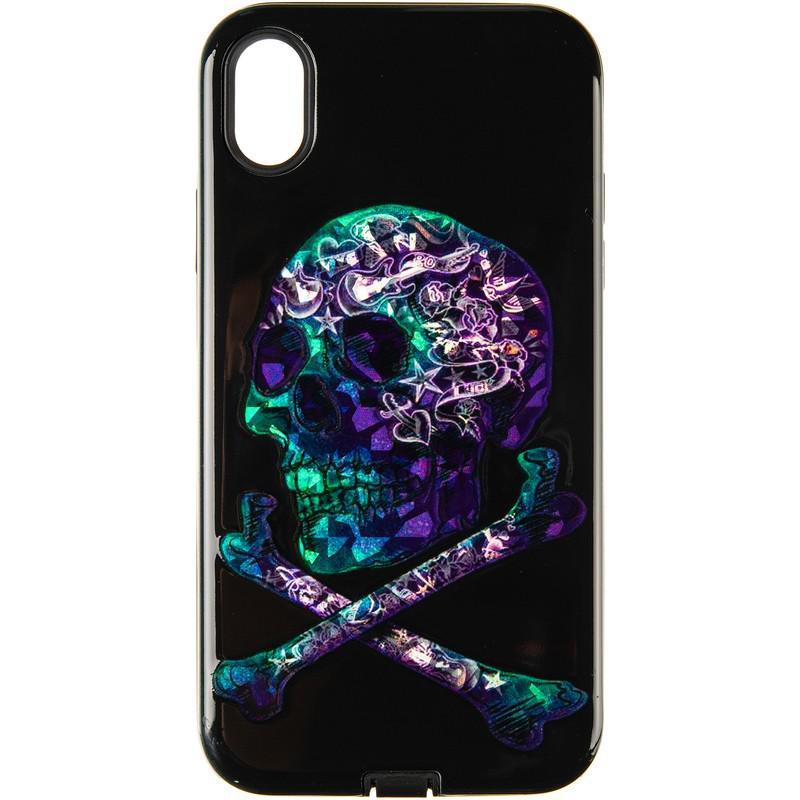 

Print Case for iPhone XR Skull, С рисунком