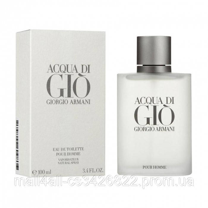 

Мужская туалетная вода Giorgio Armani Acqua di Gio 100 ml