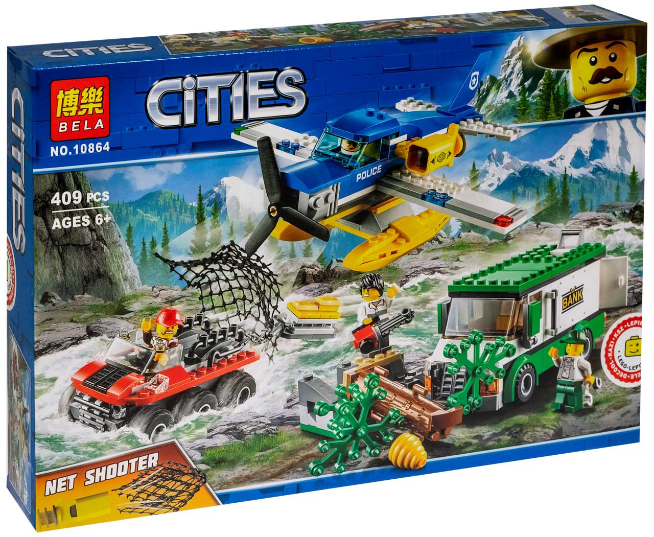 

LEGO City Ограбление на горной реке (60175)