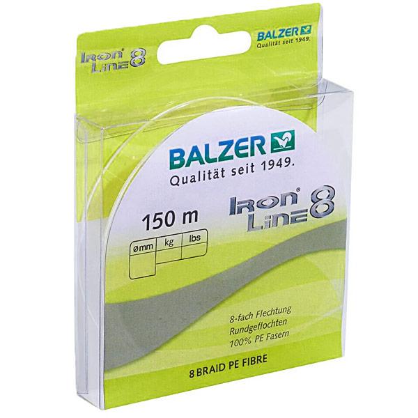 

Шнур Balzer Iron Line 8x Yellow 150м 0.27мм 27,5кг (желтый)