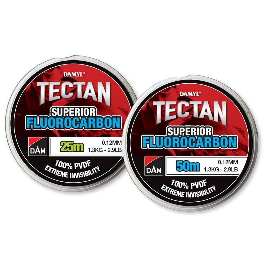 

Леска DAM Tectan Superior Fluorocarbon NEW 0,50мм 25м 13,4кг (прозрачная), Прозрачный