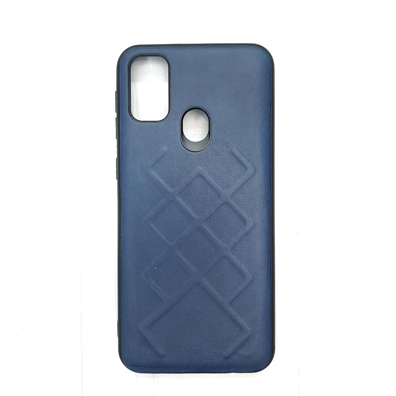 

Чехол-накладка Jesco Leather Case для Samsung M307 (M30s)/M215 (M21) Blue/Синий