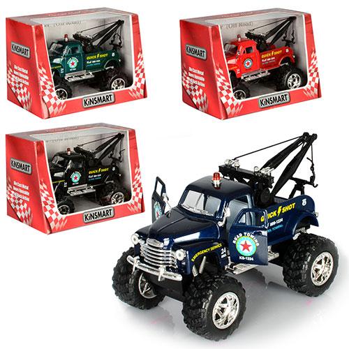 

Машинка KT 5333 W інерц., евакуатор, 1:38, відчин.двері, 4 кольори, кор.,15-10,5-9см