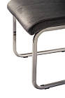Вельветовый стул S-120 серый от Vetro Mebel с ручкой, фото 9