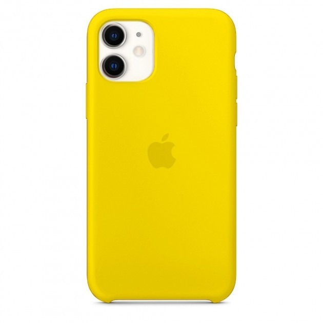 

Чехол Silicone Case для Apple iPhone 11 Yellow