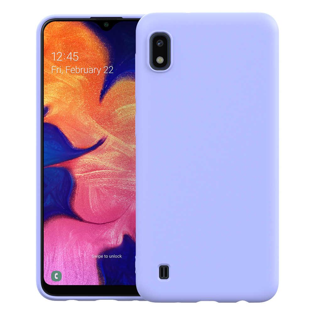 

Силиконовый чехол Liquid Silicone Case Samsung Galaxy A10, Разные цвета