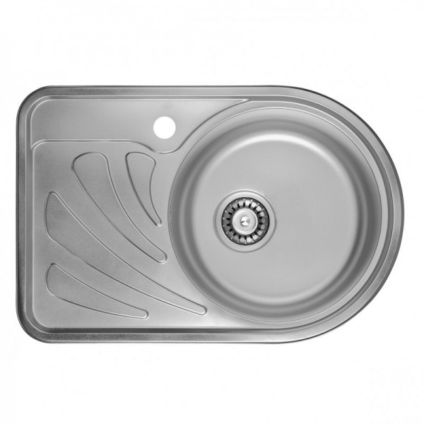 

Кухонная Мойка Ula 7111 Zs Satin R 18677, КОД: 1617140, Хром