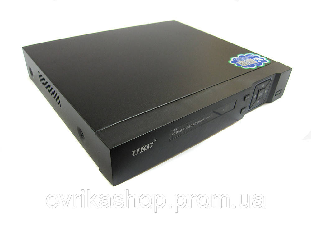 

Видеорегистратор DVR 4 канальный UKC CAD 1204 AHD Черный, КОД: 2450683