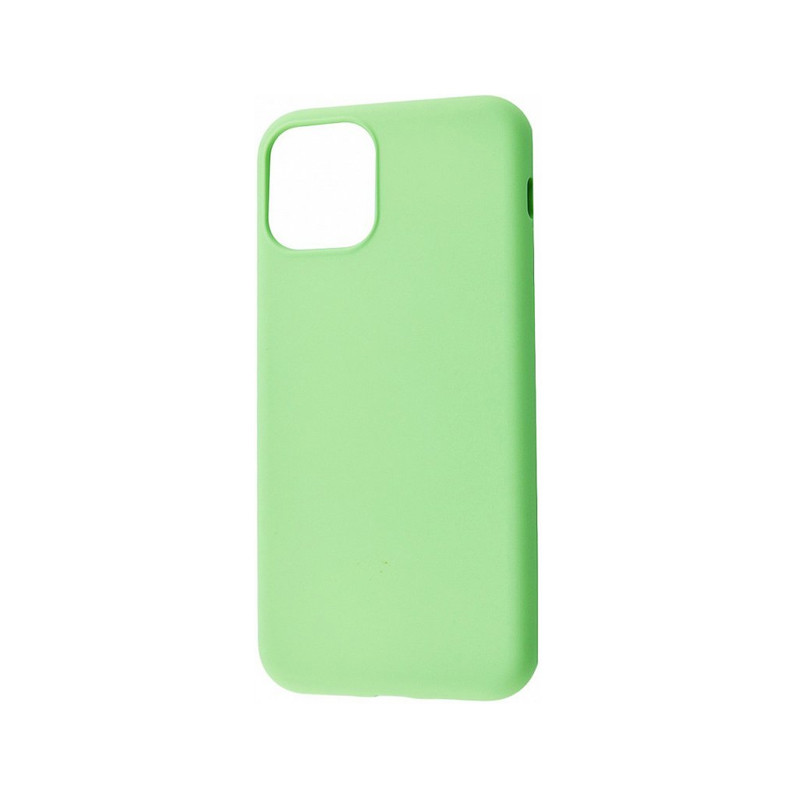 

Накладка Original Silicone Case iPhone 12 mini (1 mint gum) Full