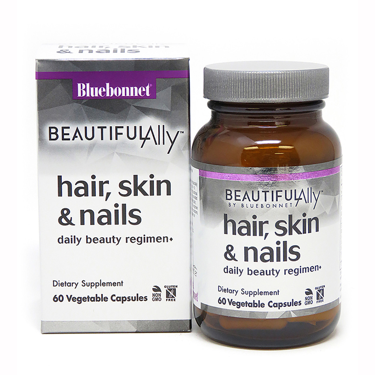 

Комплекс для волос, кожи и ногтей Beautiful Ally Bebonnet Nutrition Hair, Skin Nails 60 капсул, КОД: 1845305