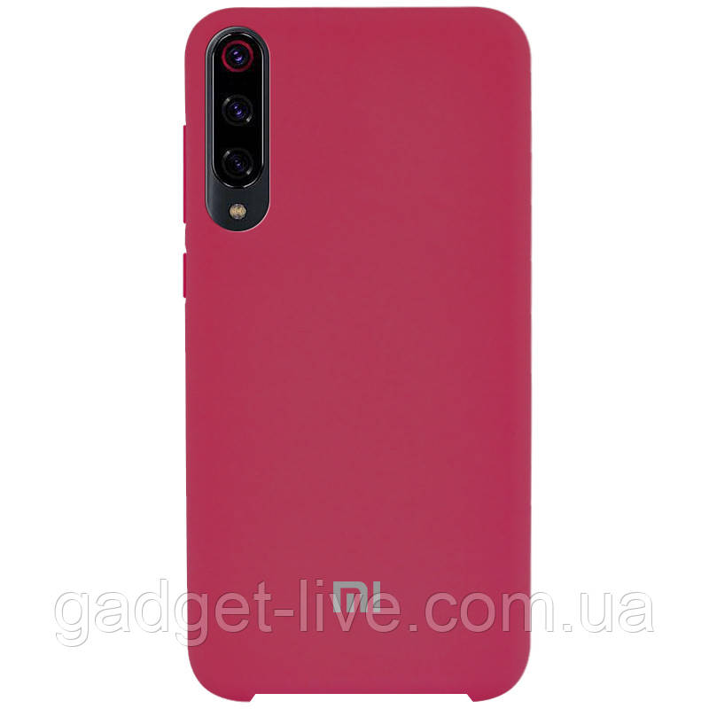 

Чехол Silicone Cover (AA) для Xiaomi Mi 9 Pro, Красный / rose red