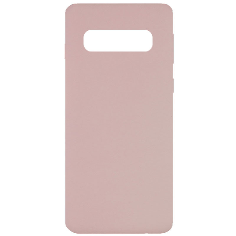 

Чехол Silicone Cover Full without Logo (A) для Samsung Galaxy S10 Розовый / Pink Sand