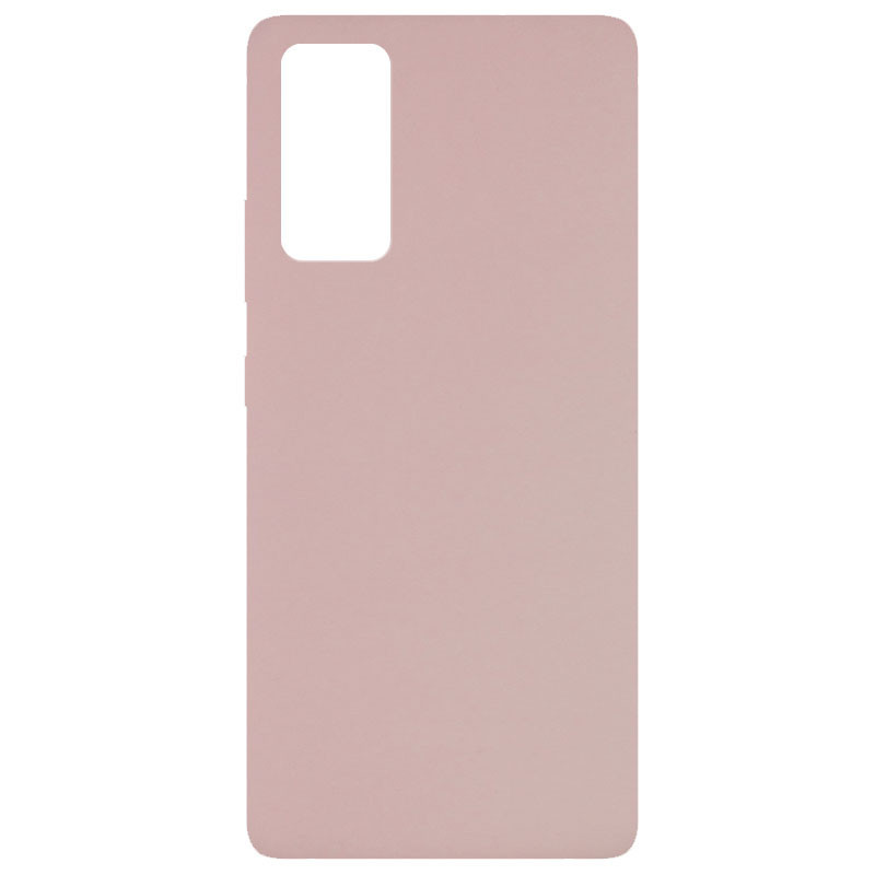 

Чехол Silicone Cover Full without Logo (A) для Samsung Galaxy S20 FE Розовый / Pink Sand