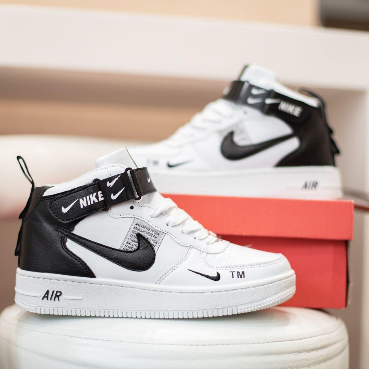 

Мужские зимние кроссовки Nike Air Force 1 White / Найк Аир Форс 1 Белые 43, Белый