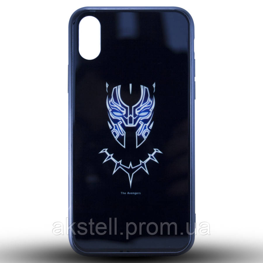 

Силикон LUMINOUS GLASS iPhone XS Max Black Panther