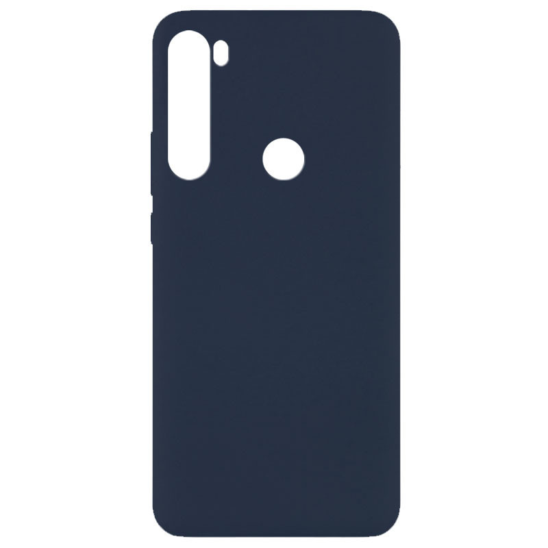 

Чехол Silicone Cover Full without Logo (A) для Xiaomi Redmi Note 8T, Синий / midnight blue