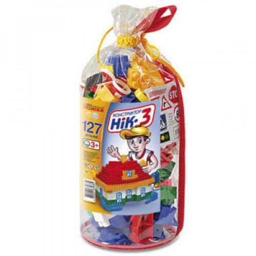 

Конструктор детский "НИК-3", 127 дет 0781