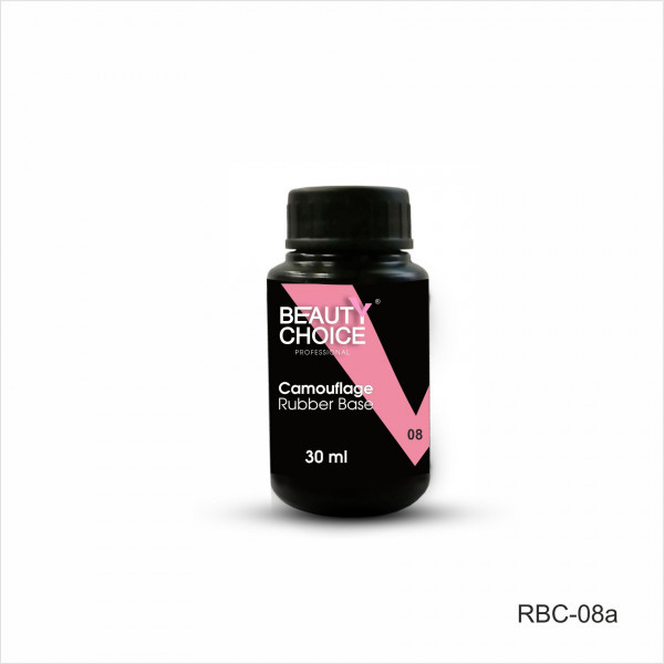 

База для гель-лака Beauty Choice камуфлирующая RBC-08А, 30 мл