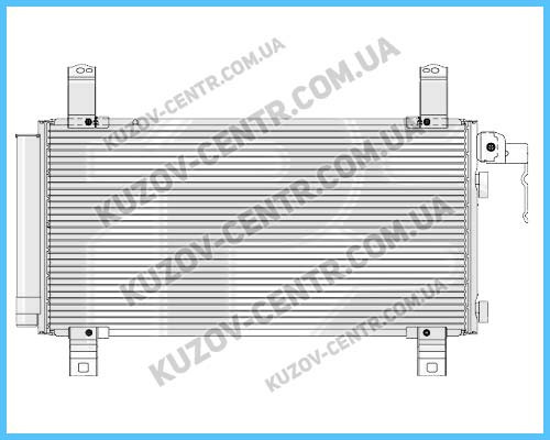 

Радиатор кондиционера Mazda 6 (GG/GY) 02-08 производитель NISSENS