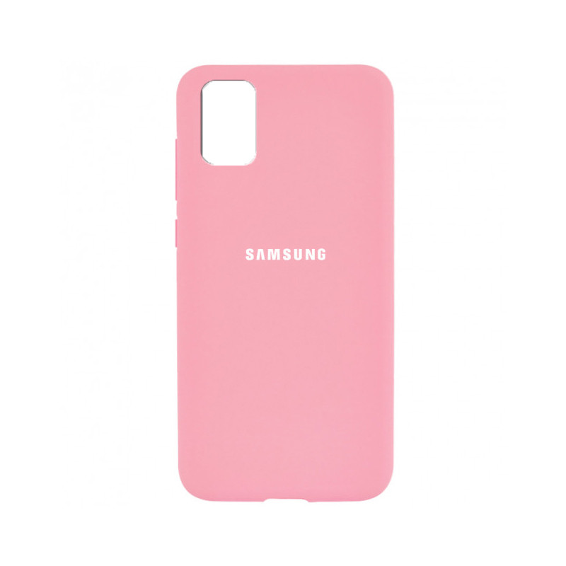 

Накладка Original Silicone Case Samsung M31S pink Full