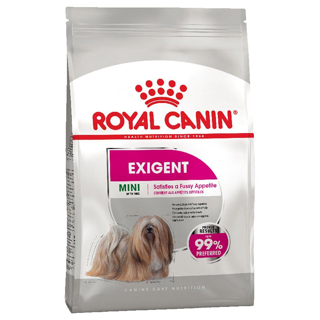 

Сухий корм для вибагливих собак Royal Canin Mini Exigent 1 кг