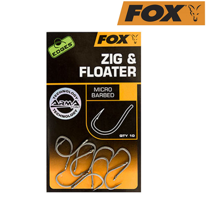 

Крючки для оснастки зиг-риг Fox Edges Armapoint Zig & Floater (10шт) 8