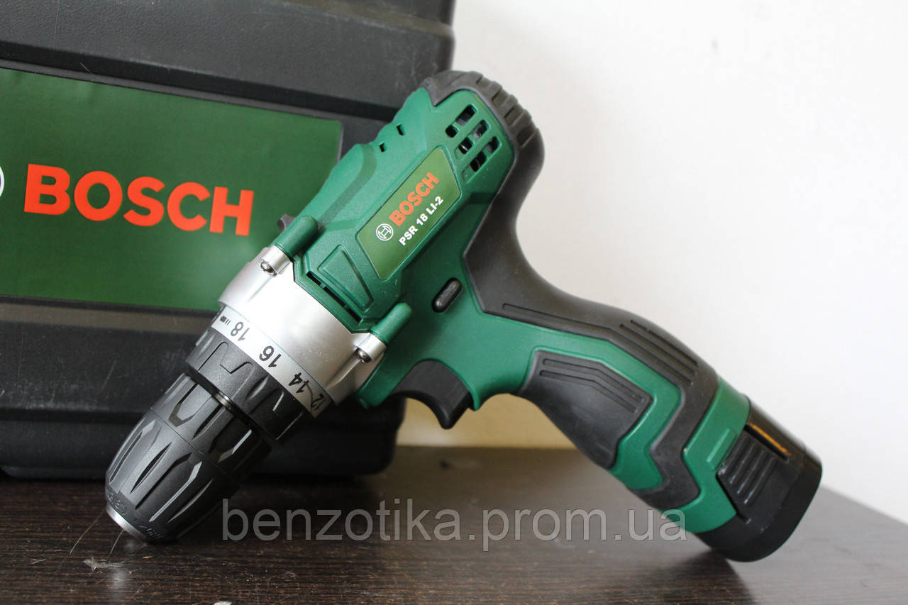 

Шуруповерт BOSCH PSR 18-2Li