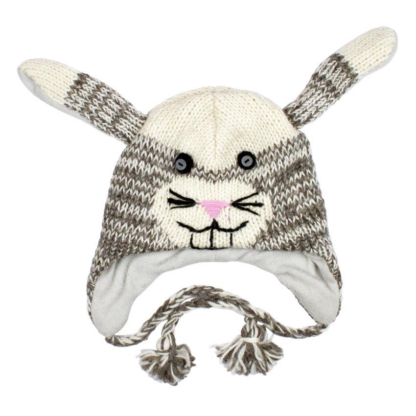 

Шапка с ушками детская Kathmandu Animals Rabbit Оne size Серый 22910, КОД: 1483130