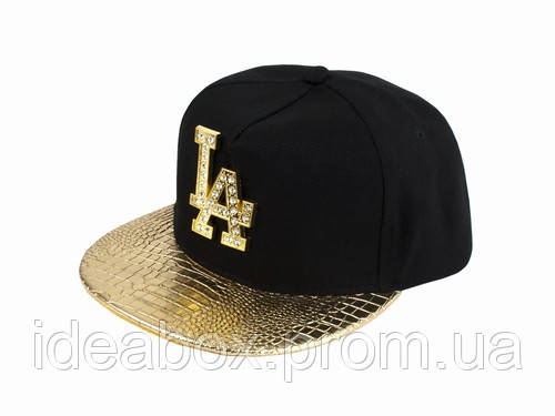 

Бейсболка LA GLH Snapback Gold One sizе Черный с золотистым 23240, КОД: 1895920