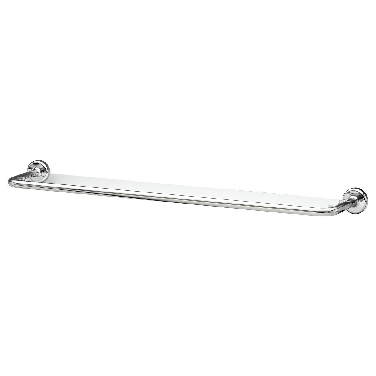

IKEA VOXNAN (203.285.77) Стеклянная полка, эффект хромирования