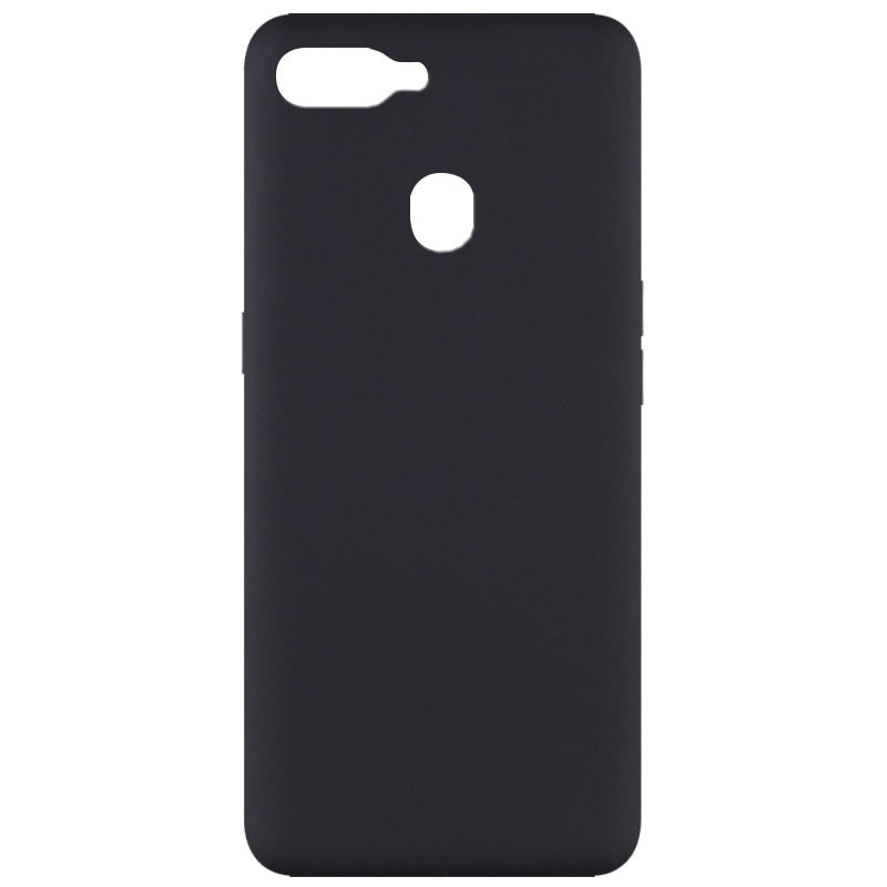 

Чехол Silicone Cover Full without Logo (A) для Oppo A5s / Oppo A12 Черный / Black