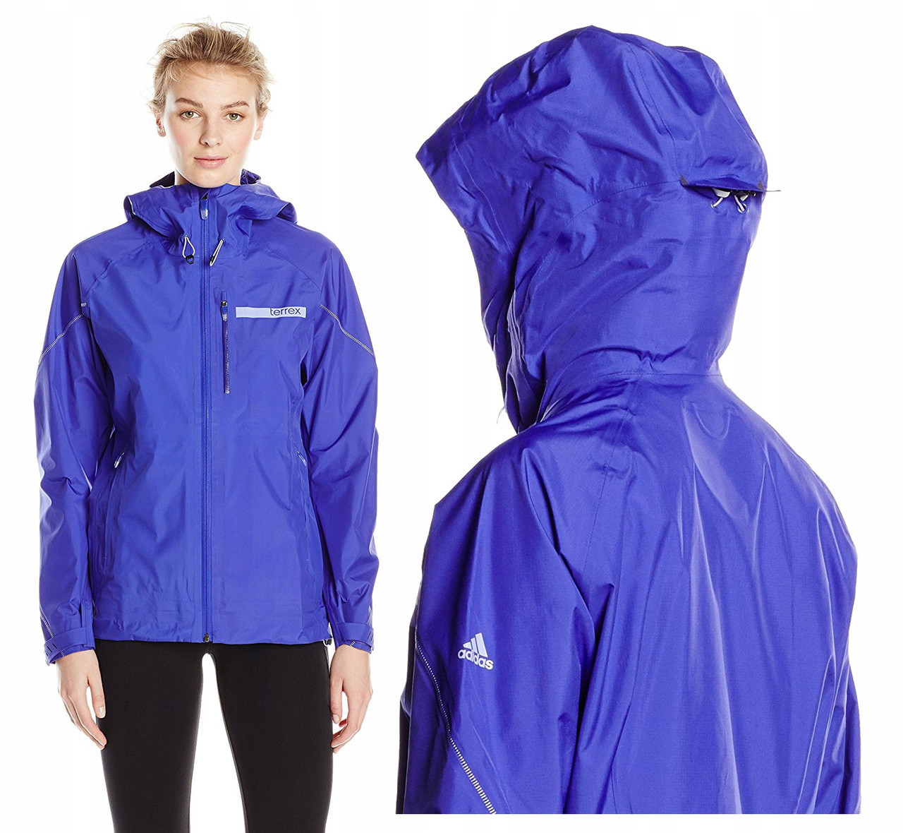 

Женская куртка Adidas Terrex GTX Gore-Tex Active Shell, S, Синий