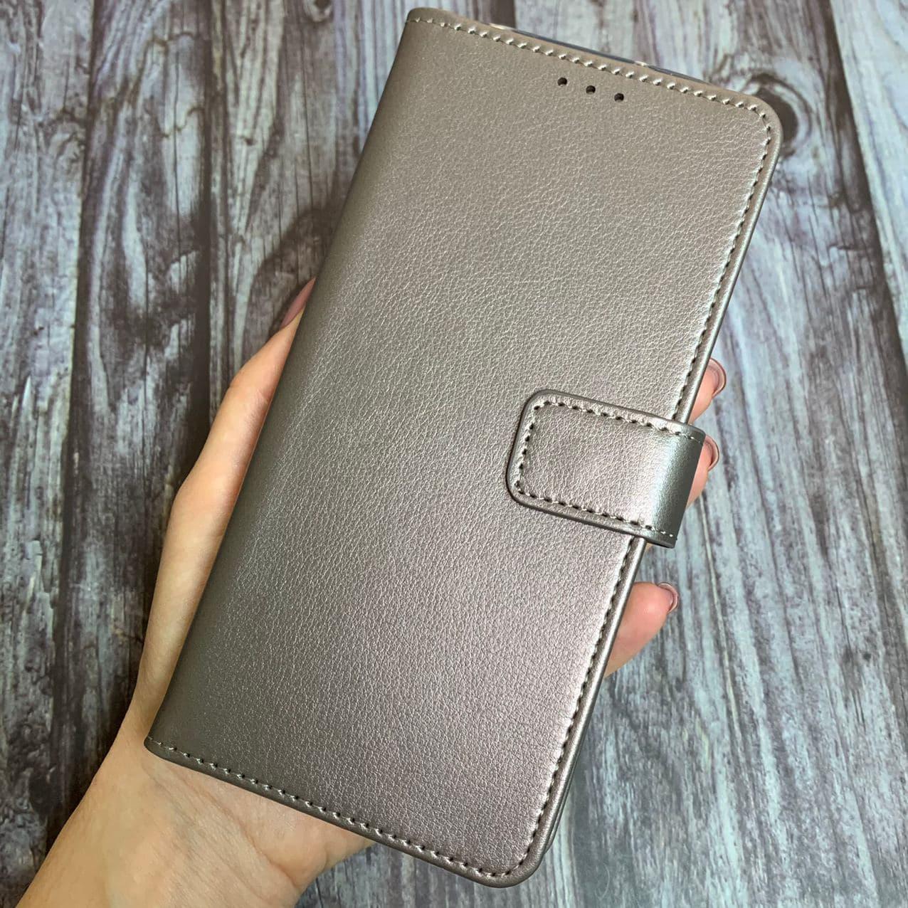 

Чехол-книга для Xiaomi Redmi 9a с магнитной застежкой чехол книжка на сяоми редми 9а серая, Серый