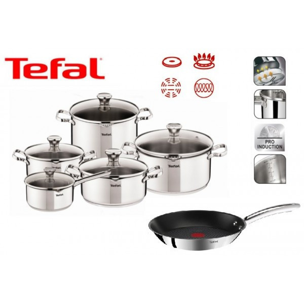 

Набор посуды TEFAL DUETTO 11 шт 24 см