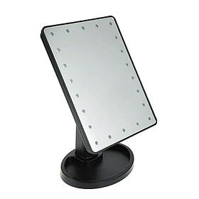 Дзеркало для макіяжу Led Mirror XR-1608 22 Led Black КОД: hub_tngV04712