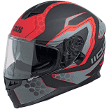 

Мотошлем Интеграл IXS HX 1100 2.2 Black Red Matt K