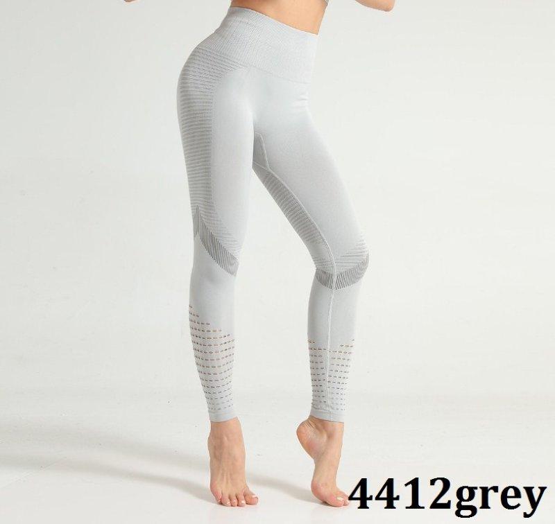 

Женские спортивные лосины для йоги и фитнеса 4412grey | 1 шт., Серый