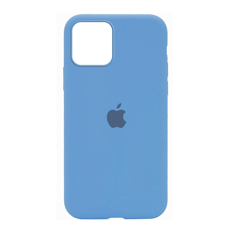 

Накладка Original Silicone Case iPhone 12, 12 Pro (28 blue jeans) Full