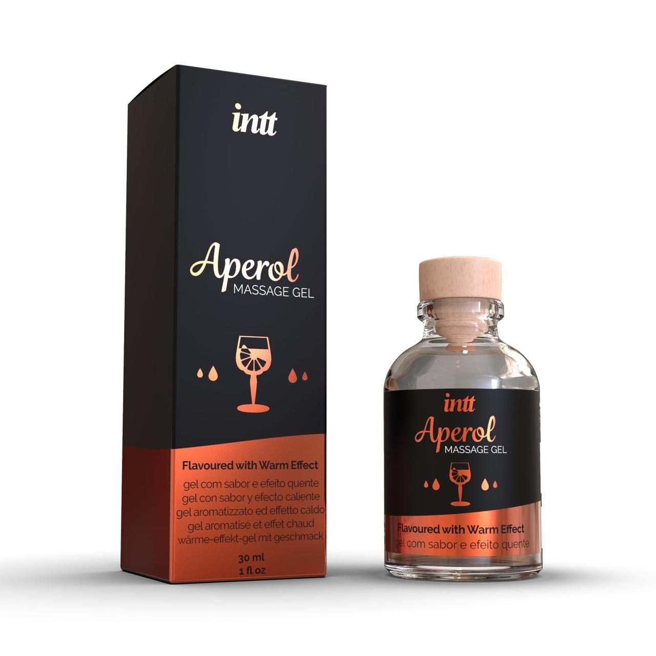 

Массажный гель для интимных зон Intt Aperol (30 мл) разогревающий