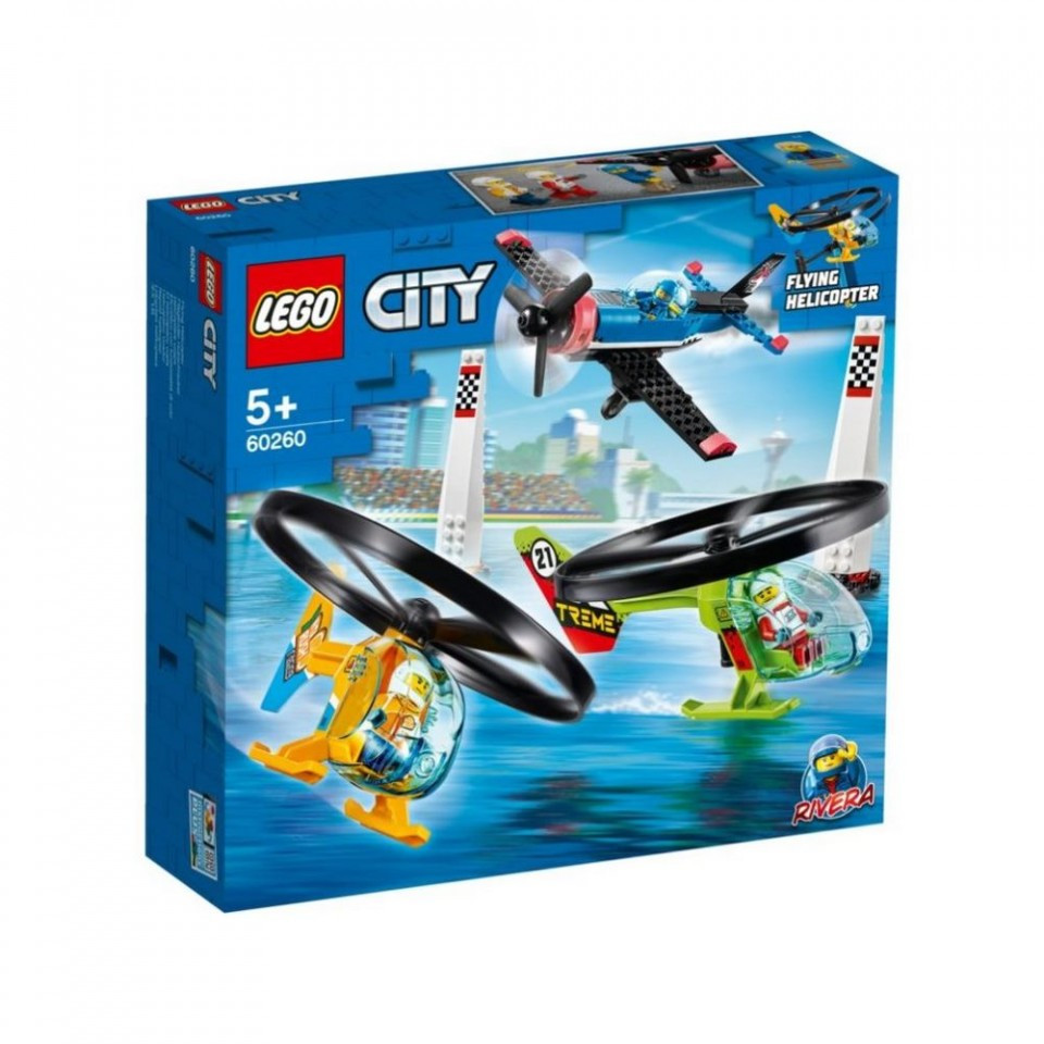 

Конструктор Lego City Воздушная гонка 140 деталей (60260)