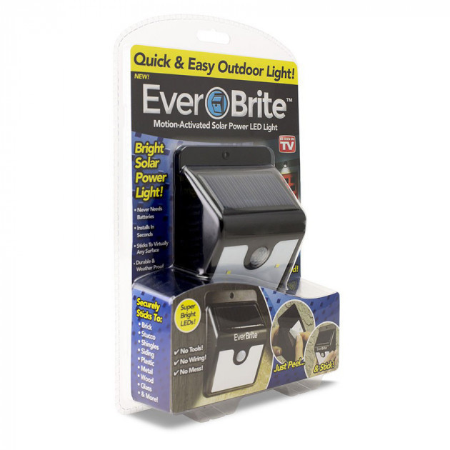 

Настенный светильник на солнечной панели Ever Brite 4 LED