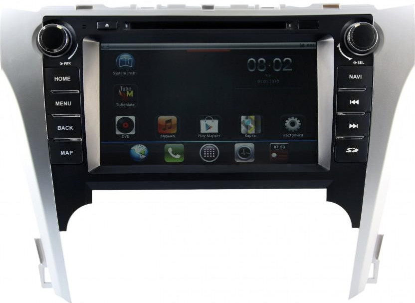 

Штатная магнитола Gazer CM6510-V50 Toyota Camry V50 2012-15