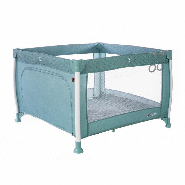 

Детская кровать манеж CARRELLO Cubo CRL-11602/1 Mint Green