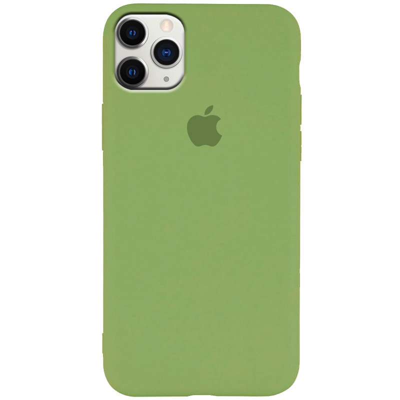 

Чехол Silicone Case Slim Full Protective для Apple iPhone 11 Pro Max (6.5"), Мятный / mint