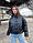 Женская теплая куртка из экокожи, фото 4
