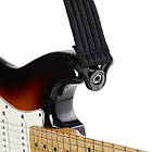 Ремінь для гітари d'addario 50BAL01 AUTO LOCK GUITAR STRAP (BLACK PADDED STRIPES), фото 3