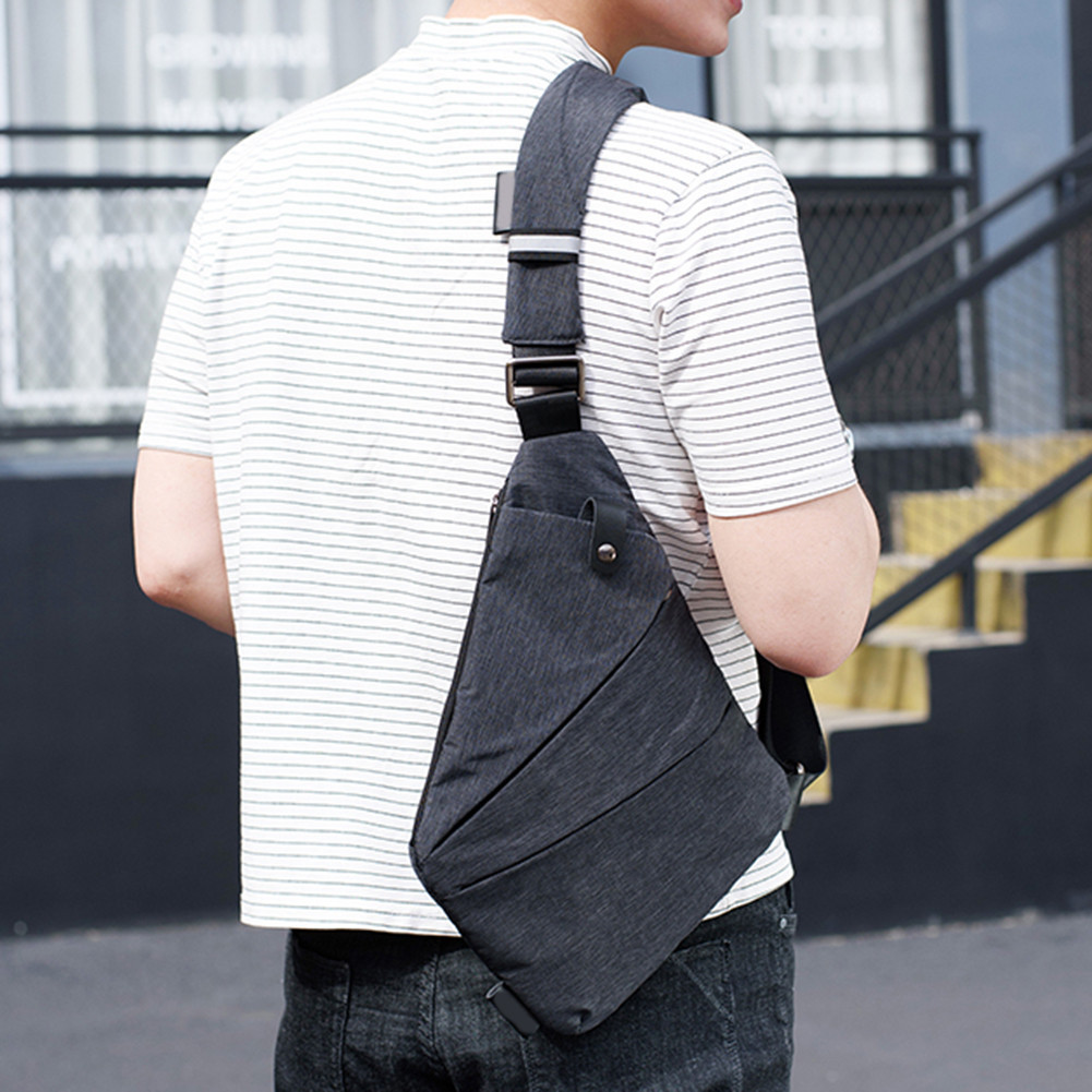 

Мужская сумка мессенджер Cross Body черный! Акция