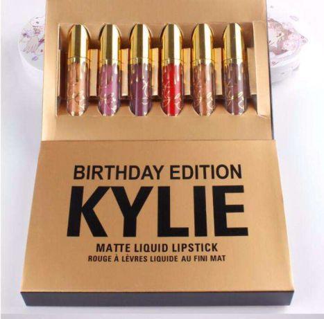 

Набор матовых помад KYLIE Birthday Edition Gold! Хорошее качество